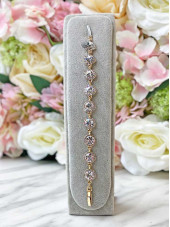 Halo Crystal Bracelet - Gold / Silver